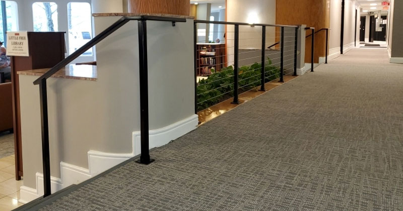 Column Railing Commercial Commercial Railing, Office & Industrial | MD DC VA PA