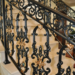 cast iron railings