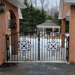 metal garden and access gates